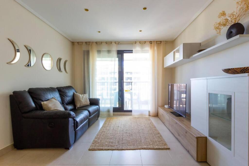 Alboraya Apartamento Con Vista Al Mar Y Piscina Valencia Exterior foto